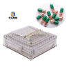 Home Use Transparent Manual Powder Pressing Plate Size 1# 100 Holes Animal Medicines Capsule Filler Filling
