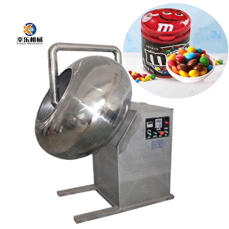 Automatic Chocolate Candy Coating Tablets And Pills, Sugar Film Coating Pan Machine, Coating Machine BY-800