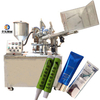 High Speed Daily Chemical Lotion BB Cream Ointment Cosmetic Aluminium Plastic Filling Soft Tube Sealing Machine
