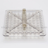 Home Use Transparent Manual Powder Pressing Plate Size 1# 100 Holes Animal Medicines Capsule Filler Filling