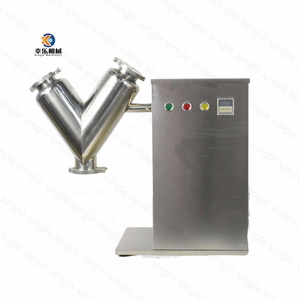 VH-2 Pharmaceutical Herb Dry Powder V Type Mixing Machine Small Food Powder V Shape Mixer Blender Machine