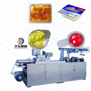DPP-140 Automatic Chocolate Jam Rapid Blister Packaging Machine Dpp 140 Oliver Oil Liquid Blister Packing Machine for Tablet