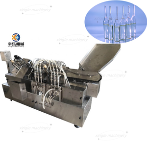 Pharmaceutical 6 Needles Bottle Filler Ampoule Filling And Sealing Machine Automatic Glass Ampoule Filler Or Oral Liquid Ampoule