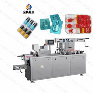 DPP-150 Dried Chrysanthemum Automatic Small Single Track Pvc Blister Packing Machine Candle Capsule Blister Pack Machine Tablet