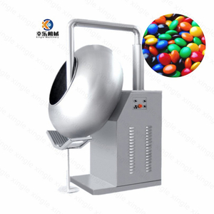 BY1250 Stainless Steel Coating Pan Pill Film Coater Candy Nuts Sugar Chocolate Coating Machine To Make Film Coated Tablet