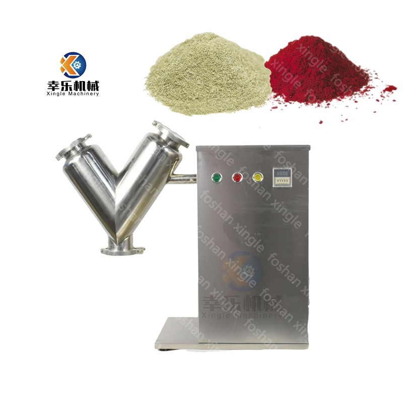  Small V-typed Mixing Equipment Mixer Powder Machine Blender, Food Coffee Flour Powder Mixer Chemical Mixing Machine