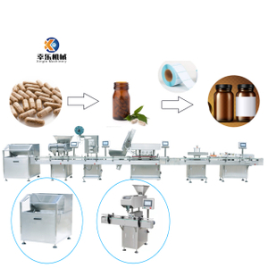 Vertical Automatic Counting Packing Machine Capsule Counting Line