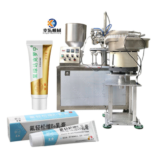 Pharmaceutical Equipement Honey Gels Small Cosmetic Cream Lotion Soft Plastic Tube Automatic Toothpaste Tube Filling And Sealing Machine