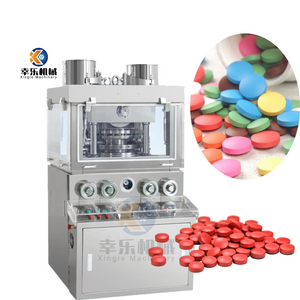 Pharmaceutical Medicine Tablet Press Multi Punch Machine Rotary,intelligent Tablet Press Pill Machine Automatic Rotary ZP-41D