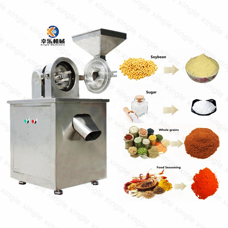 Commercial Electric Herb Seed Dry Spices Grinder Powder Grinding Machine Mill Coffee Grinder Chili Crushing Machine